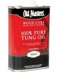 Old Masters 100% Tung Oil - Quart