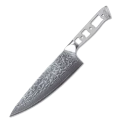 * VG10 Raindrop Pattern - Chef Knife Blank - 13.5" AOL - VG10 Damascus