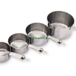 Measuring Cup Kit - Stainless Steel - 1/4 Cup, 1/3 Cup, 1/2 Cup & 1 Cup -tools Sales Shop 20200222193912 22