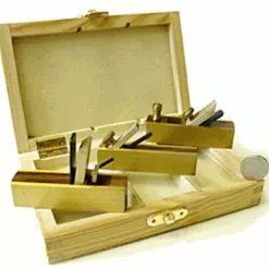 3 Mini Brass Planes