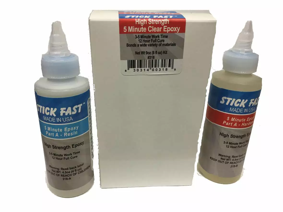 Stick Fast 5 Minute Epoxy 1 Stick Fast 5 Minute Epoxy