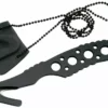Gut Hook 6.5" / Belt Cutter Neck Knife With Kydex Sheath And Metal Chain -tools Sales Shop 6.5 inch Gut Hook Neck Knife