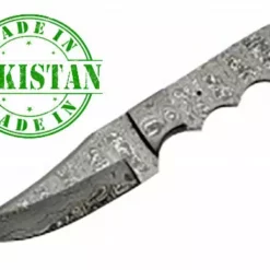 Economy - 8.75" Ho-Chunk Bowie FULL TANG DAMASCUS BLADE BLANK W/Bolster