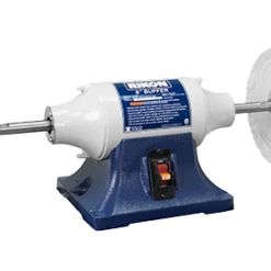 Rikon 8" Slow Speed (1750 Rpm) Buffer - Long Shaft - 1/2 Hp # 81-608 -tools Sales Shop 81 608a largePNG2