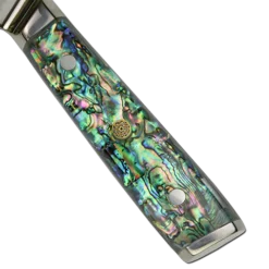 Awabi Utility Knife - Complete Knife With Abalone In Resin Handles And Mosaic Pin - AUS-10 Damascus Steel -tools Sales Shop Abalonehandle480x480 2f111b25 f32f 433f af5e 26e6e408186d