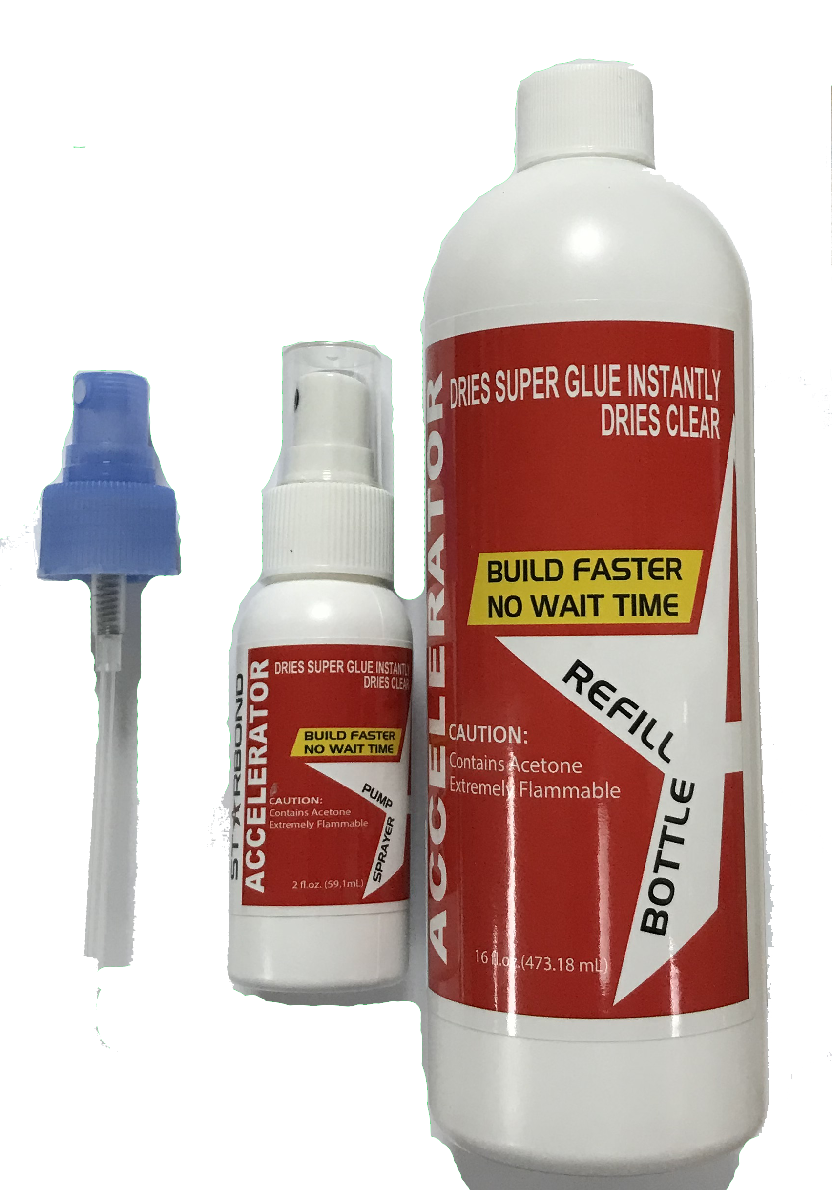 Starbond 16 Oz Activator With Pump Bottle 1 Starbond 16 Oz Activator With Pump Bottle