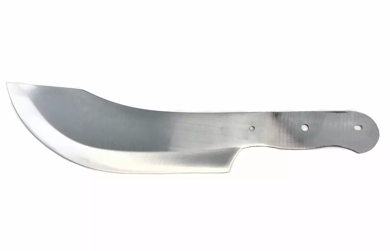 Cutlass BBQ / Butcher Knife Blank - Stainless Steel - Heavy Duty 2 Cutlass BBQ / Butcher Knife Blank - Stainless Steel - Heavy Duty - Image 2