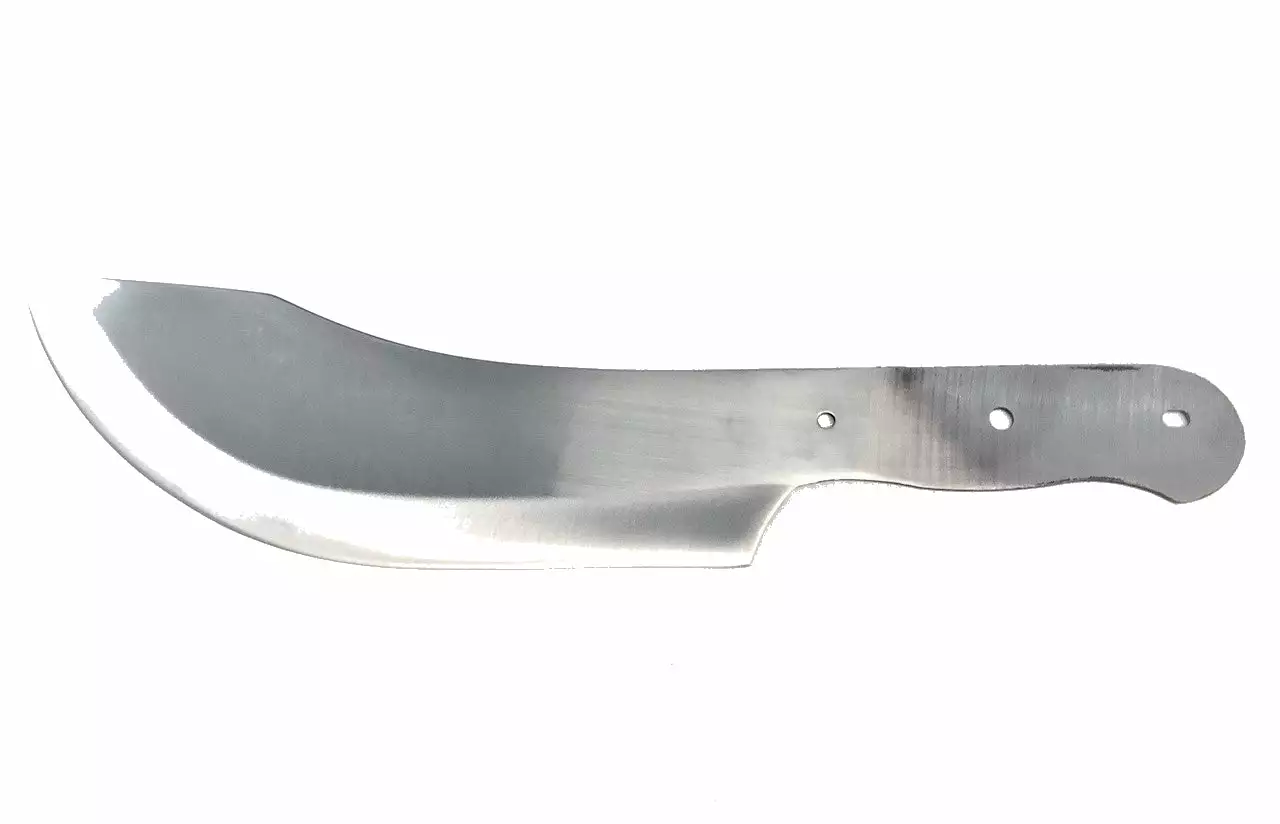 Cutlass BBQ / Butcher Knife Blank - Stainless Steel - Heavy Duty 4 Cutlass BBQ / Butcher Knife Blank - Stainless Steel - Heavy Duty - Image 4