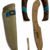 * Blue River Wooden Knife Kit - Fixed Blade With Sheath -tools Sales Shop BRFB2