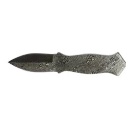 Economy - Big D Boot Knife Damascus Blank