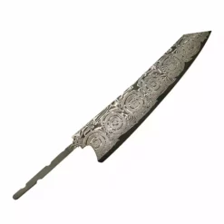 * VG10 Hidden Tang - Big Rose Pattern - 8"Chef Knife - VG10 Damascus