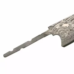 * VG10 Hidden Tang - Big Rose Pattern - 8" Santoku Knife - VG10 Damascus -tools Sales Shop BigRosetang