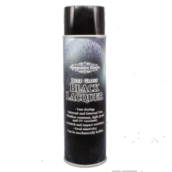 Hampshire Sheen - Lacquer - Professional Black Gloss Lacquer 500 Ml Aerosol