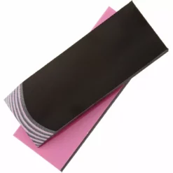 Knife Scales - G10 Pink & Black - 4" X 1 1/2" X 1/4"