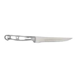 ** Bolster - Boning Knife Blank With Bolster & Skeletonized Handle - 10.5" OAL - Satin