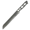 * VG10 Raindrop Pattern - Bread Knife Serrated Blank - 13" AOL - VG10 Damascus -tools Sales Shop BreadSer600x600