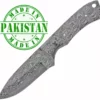 Economy - 8.25" Camp Knife Full Tang Damascus Blade Blank W/Bolster -tools Sales Shop Camp Knifepak