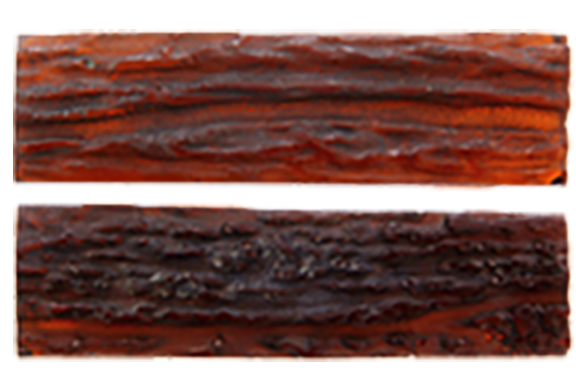 Knife Scales - Synthetic Buffalo Horn Carved 2 Knife Scales - Synthetic Buffalo Horn Carved - Image 2