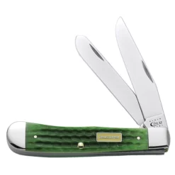 Case Cutlery Trapper - John Deere - Corn Cob Jigged Bone Series