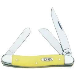 Case Cutlery Stockman Yellow Synthetic