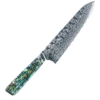 Awabi Gyuto Chef Knife - Complete Knife With Abalone In Resin Handles And Mosaic Pin - AUS-10 Damascus Steel -tools Sales Shop ChefPNG480480Abalone