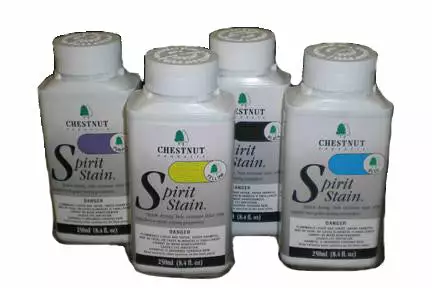 Chestnut Spirit Stains -8 Oz. Bottles - White 3 Chestnut Spirit Stains -8 Oz. Bottles - White - Image 3