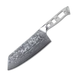 * VG10 Raindrop Pattern - Cleaver / Veggie Blank - VG10 Damascus