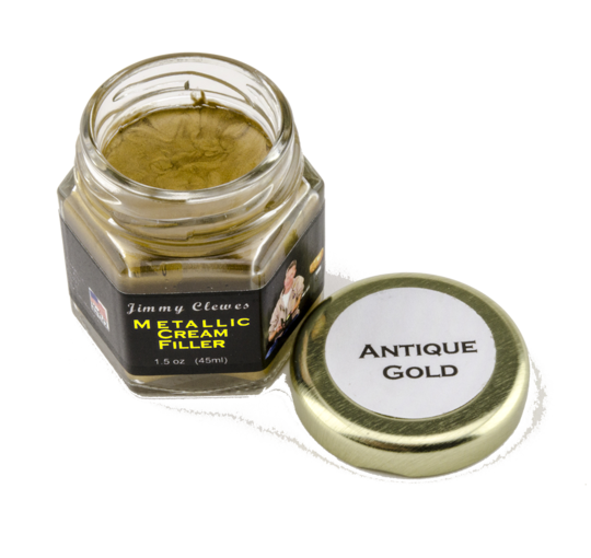 Jimmy Clewes Metallic Cream Filler - Antique Gold 1 Jimmy Clewes Metallic Cream Filler - Antique Gold