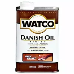 Barracuda Watco Danish Oil - Quart - Dark Walnut
