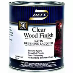 Lancaster Deft Clear Wood Brush-on Lacquer - Quart - Satin