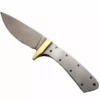 Desert Drop Point Skinner W/ Brass Bolster -tools Sales Shop Desert Drop Pointjpeg