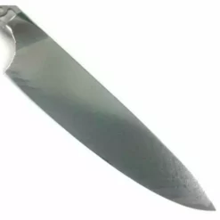 * VG10 Feather Pattern - Chef Knife Blank - 13.5" AOL -tools Sales Shop Feather Pattern VG10 Damascus Chef closeup3