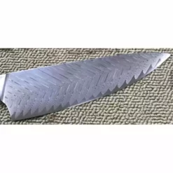 * VG10 Feather Pattern - Chef Knife Blank - 13.5" AOL -tools Sales Shop Feather Pattern VG10 Damascus Chef closeup600x600