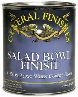 Wood Bowl Finish - General Finishes - Pint- 1 Wood Bowl Finish - General Finishes - Pint-