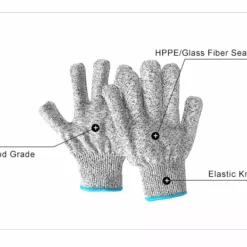 Victorinox Siza Brand - Custom Level 5 HPPE Food / Safety Anti Cut Gloves - Cut Resistant - Size: Large -tools Sales Shop Gloves6 4929c398 0adf 4825 9ef6 1ef4724d8af7