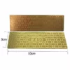 Wood World Titanium Gold Diamond Card File Set - 400 Grit & 1000 Grit On One Card - 3.94" X1.18" -tools Sales Shop GoldDiamondCard