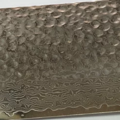 * VG10 Hidden Tang - Hammered / Rain Drop Pattern - 7 1/8" Cleaver - VG10 Damascus -tools Sales Shop HammeredCleaver4 scaled