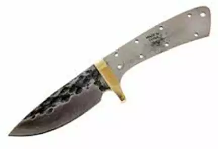 Desert Drop Point Skinner - Hammered 1 Desert Drop Point Skinner - Hammered
