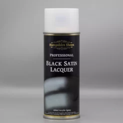 Hampshire Sheen - Lacquer - Professional Black Satin Lacquer 400 Ml Aerosol