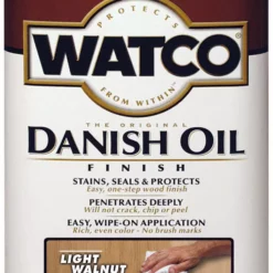 Barracuda Watco Danish Oil - Quart - Light Walnut