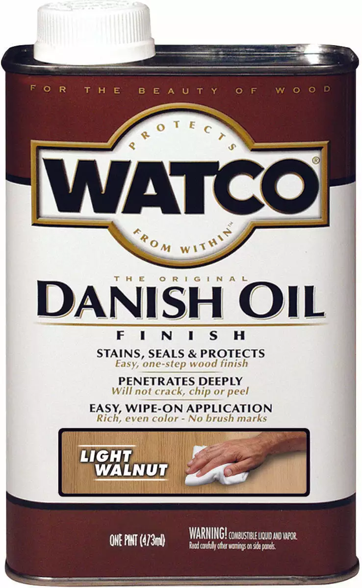 Barracuda Watco Danish Oil - Quart - Light Walnut 1 Barracuda Watco Danish Oil - Quart - Light Walnut