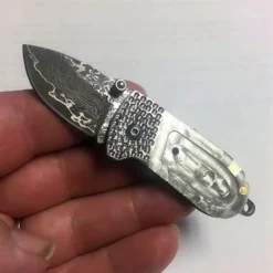 Damascus Folder - Lil Gem -tools Sales Shop Lil Gem Damascus4