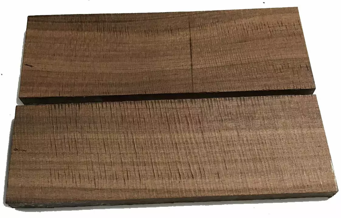 Knife Scales - Wood - Mopane - Pair 2 Knife Scales - Wood - Mopane - Pair - Image 2