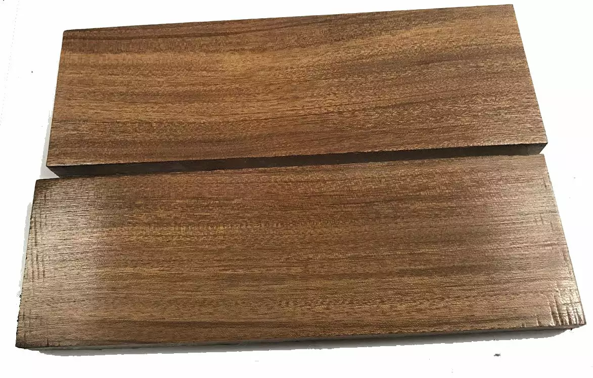 Knife Scales - Wood - Mopane - Pair 1 Knife Scales - Wood - Mopane - Pair