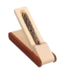 Two-Tone Rosewood Color/Maple Pen Box For Single Pen -tools Sales Shop PKBOX2T1PNG