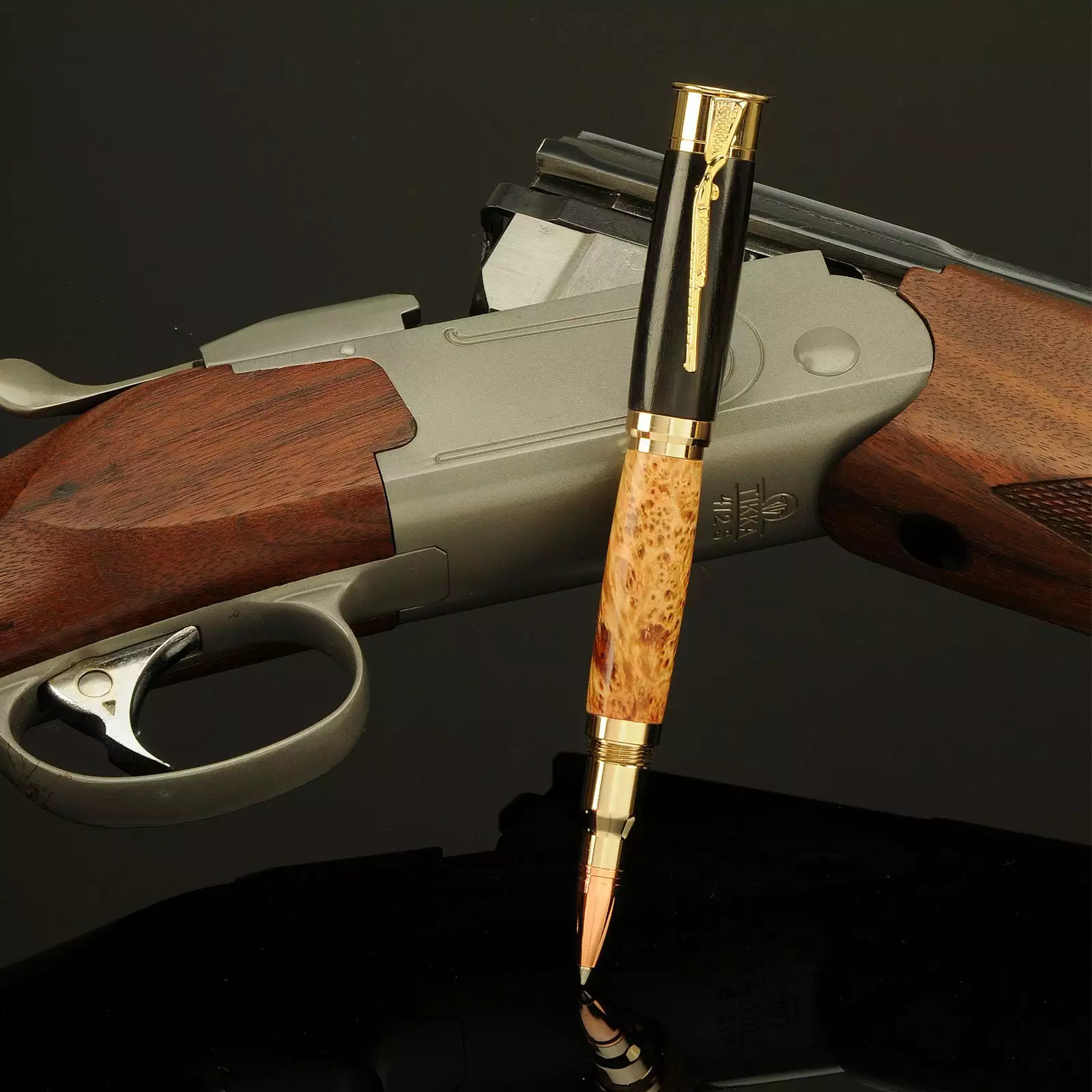 Over & Under Rollerball Gold Or Gun Metal 3 Over & Under Rollerball Gold Or Gun Metal - Image 3