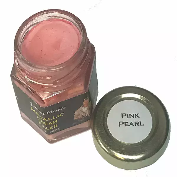 Jimmy Clewes Metallic Cream Filler - Pearl Pink 1 Jimmy Clewes Metallic Cream Filler - Pearl Pink