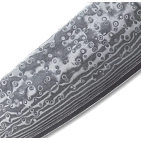 * VG10 Raindrop Pattern - Nakiri Knife Blank - 12" AOL - VG10 Damascus 4 * VG10 Raindrop Pattern - Nakiri Knife Blank - 12" AOL - VG10 Damascus - Image 4