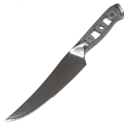 * VG10 Raindrop Pattern - Steak Knife, Big Tex SerratedVG10 Damascus