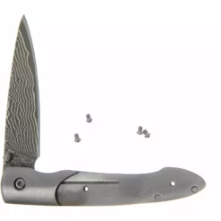 Damascus San Mai Folder - Ronin